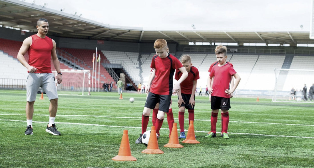 Complete Kids Training Setup with Football Possession Drills