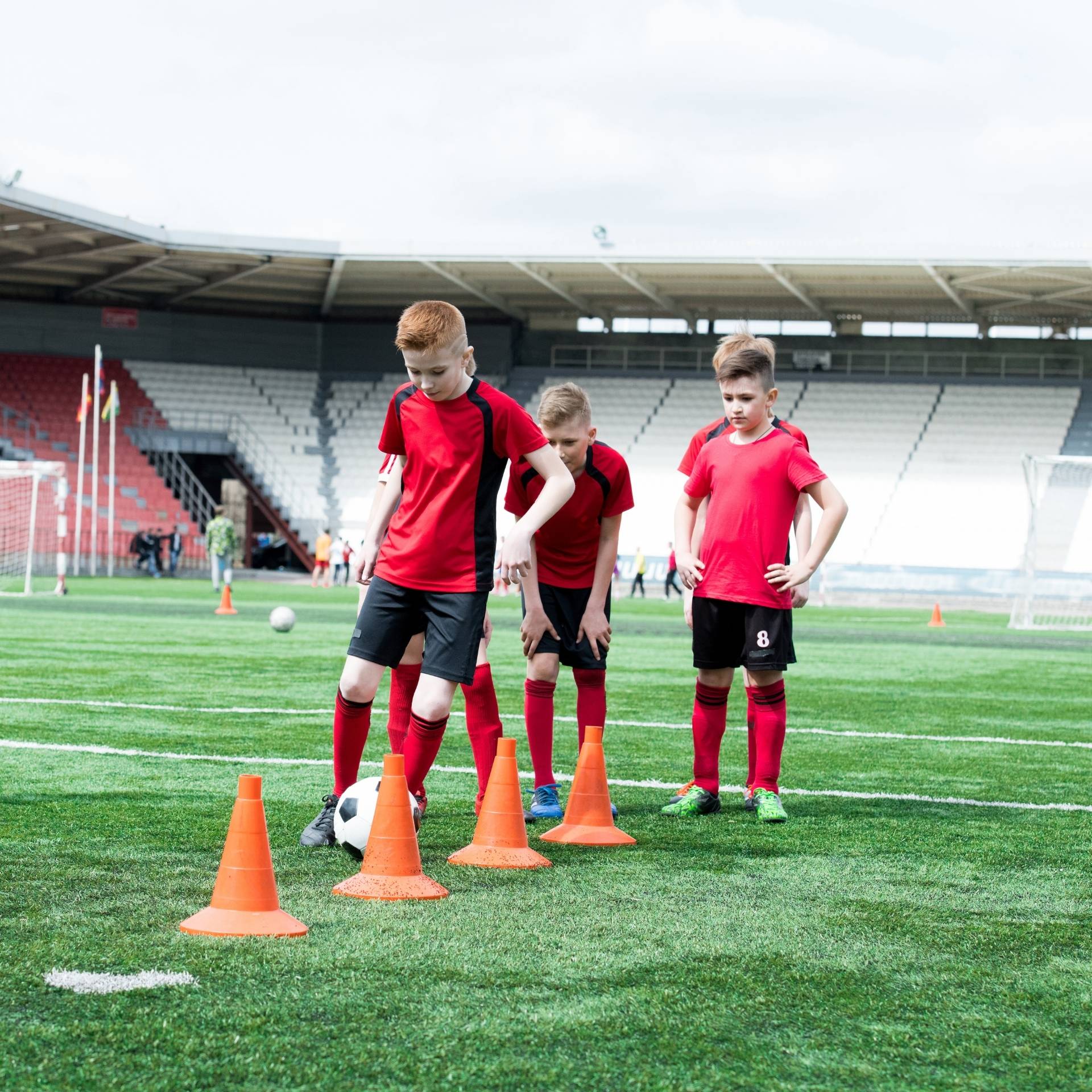 Complete Kids Training Setup with Football Possession Drills