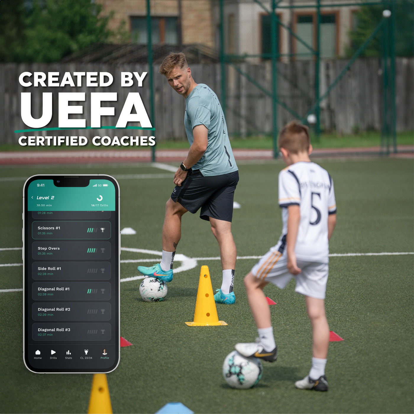 Ball Mastery App for Kids: Train With Professional Coaches